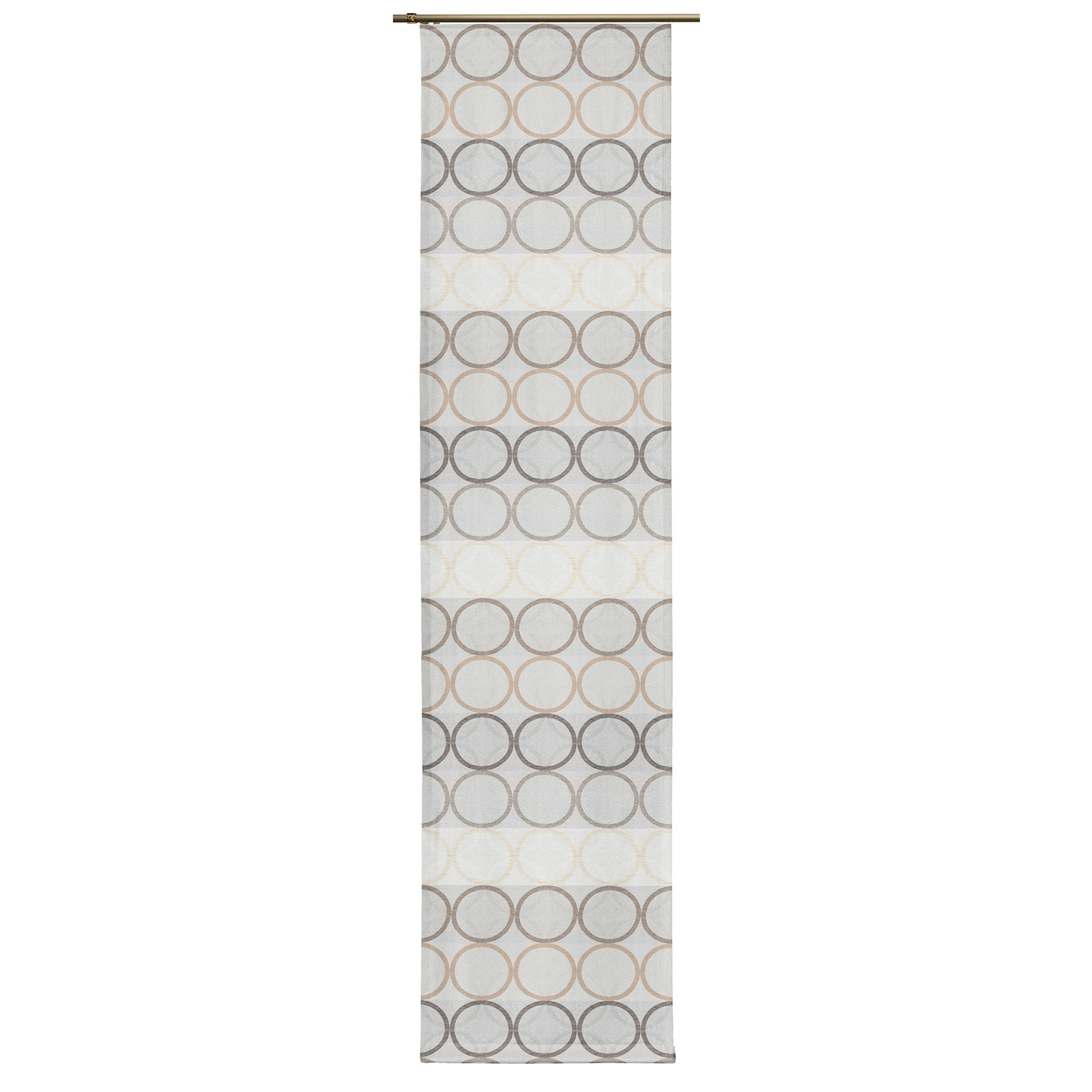 Schiebepaneel ZIRBELLO - braun - 145x60 cm