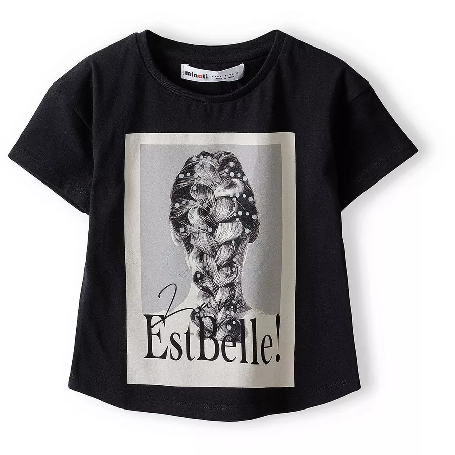 MINOTI T-Shirt Schwarz