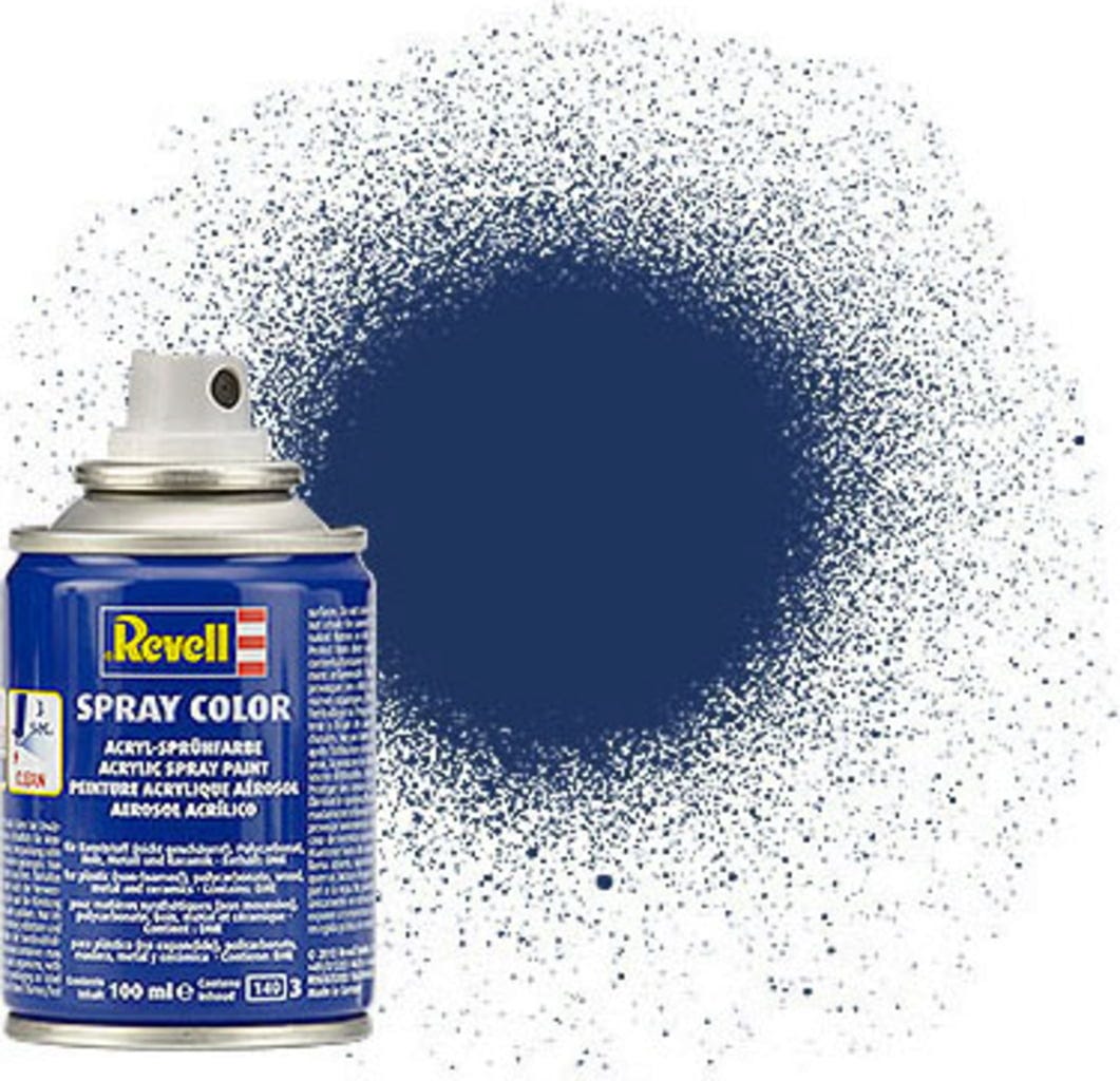 Revell  Spray RBR-blau, 100 ml    Sprühlack für viele verschiedene Materialien