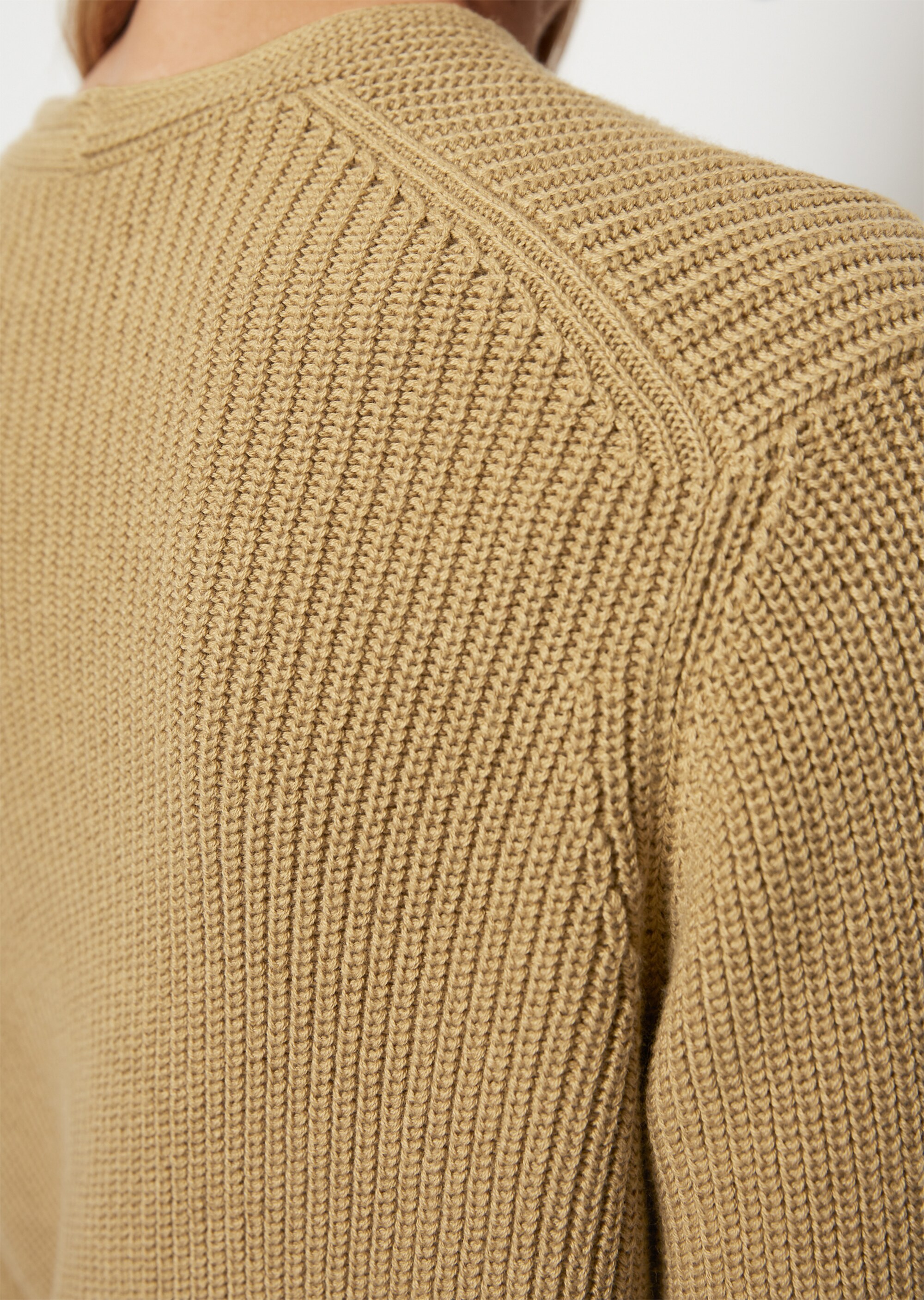 V-Neck-Cardigan relaxedaus Heavy-Weight-Organic-Cotton