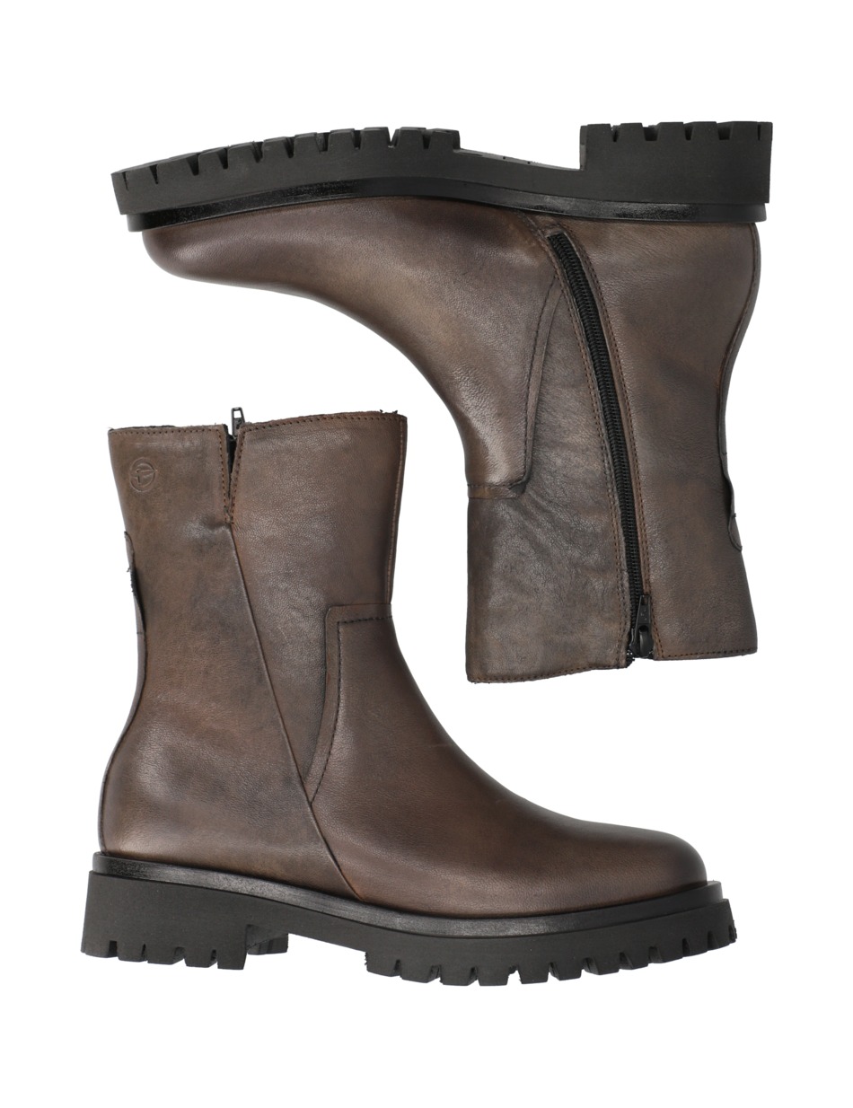 Glattleder Boot