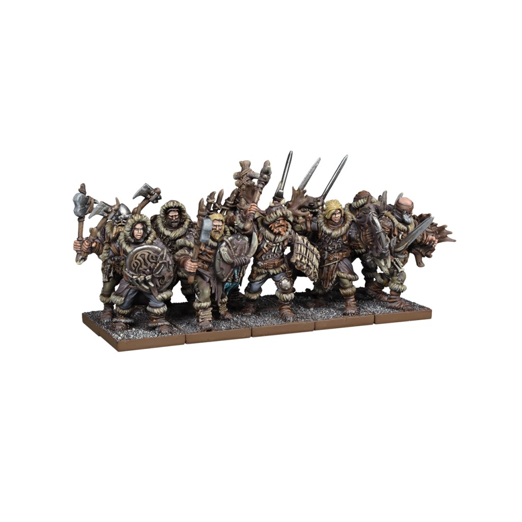 Kings of War - Alliance du Nord : Régiment d'Hommes des Clans