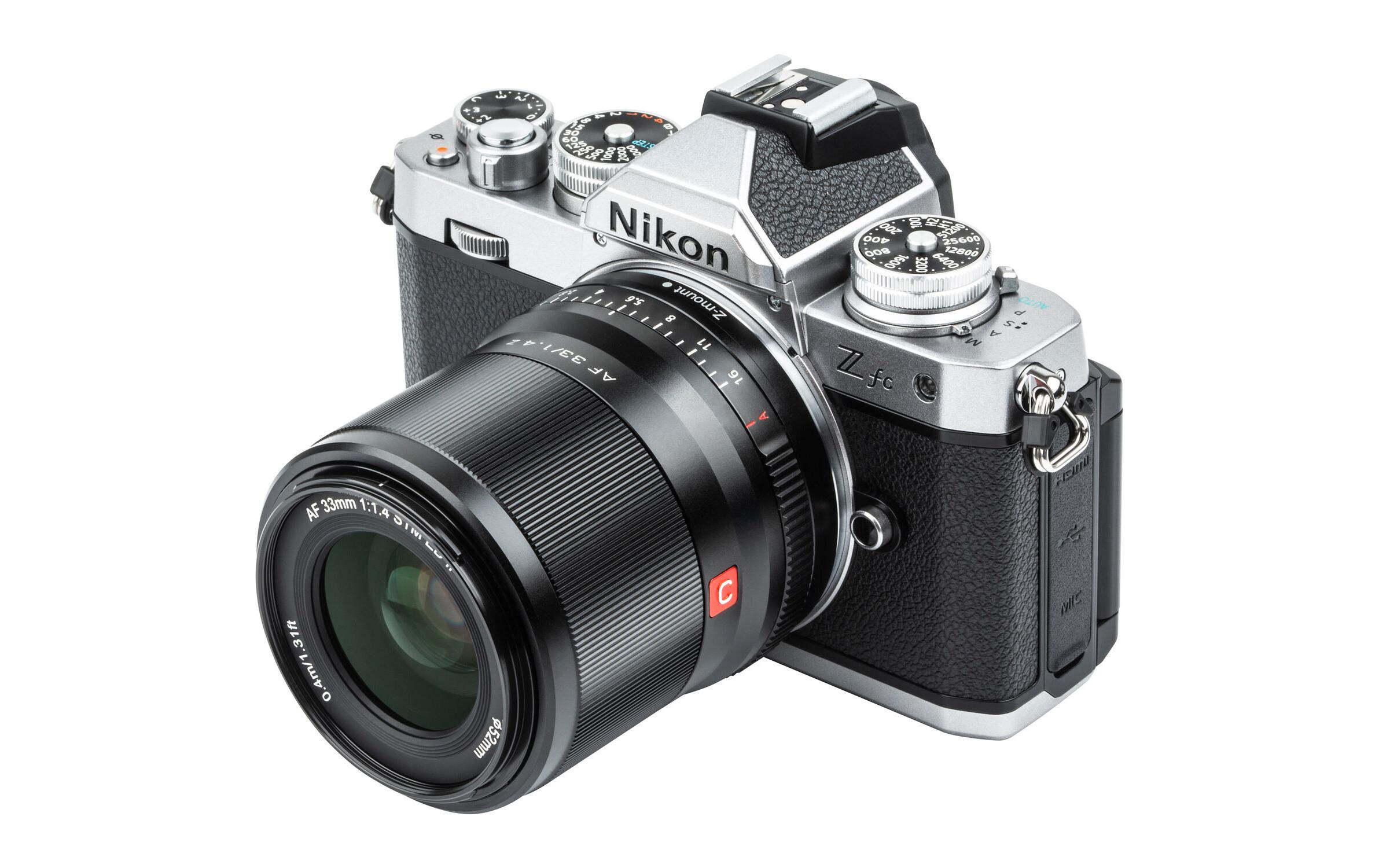 Festbrennweite AF 33mm F/1.4 – Nikon Z<br>Festbrennweitenobjektiv mit eine hohe Lichtstärke und STM-Autofokusmotor
