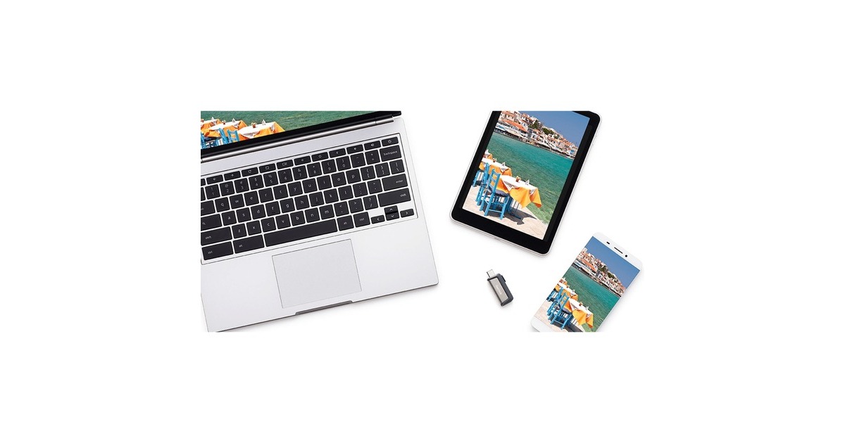 SanDiskUltra Dual Drive Go 64 GB usb-stick  (Zwart, USB-A 3.2 (5 Gbit/s), USB-C 3.2 (5 Gbit/s))