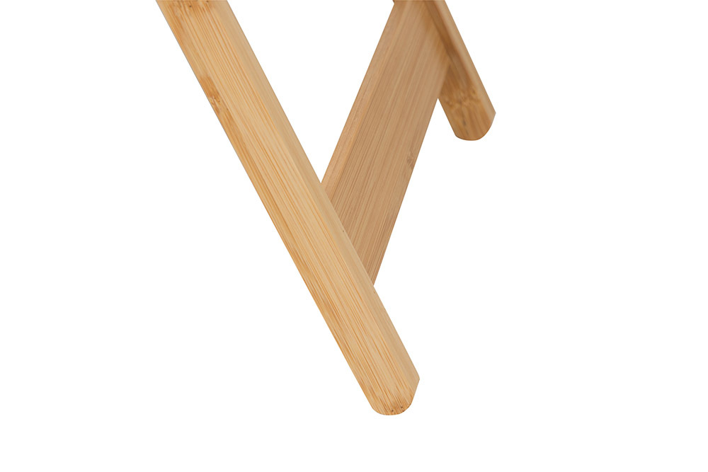 Klappbares Tablett ZEN-BO 50cm natur Bambusholz Betttisch