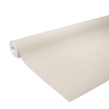 Vliesbehang extra breed Linnen uni taupe (102352)