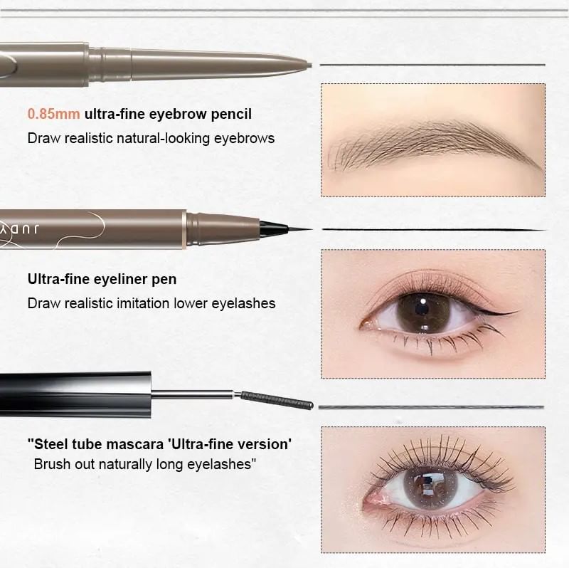 Judydoll - Ultrafijn wenkbrauwpotlood - 3 kleuren