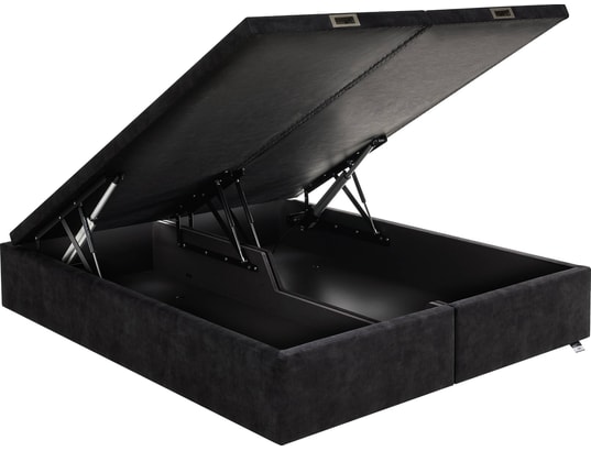 TEMPUR - Sommier 140 x 190 Premium Swift électrique 140x190 velours anthr D73