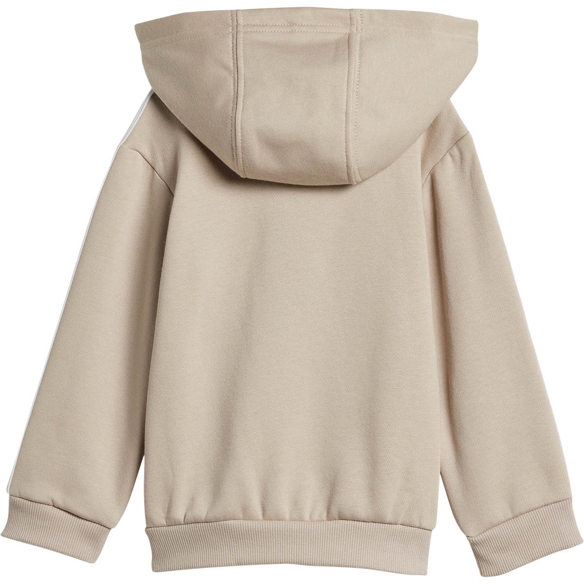 adidas 3-Stripes Full Zip Hood Joggingsæt Børn