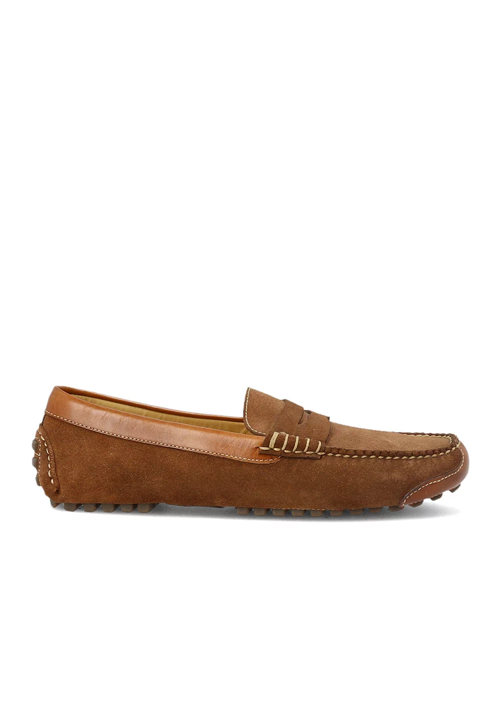 BUMPER DRIVER VELOURS MARRON