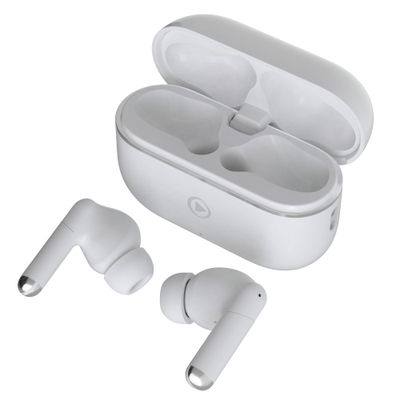 Force Play - Kit main libre - écouteur sans fil bluetooth - blanc