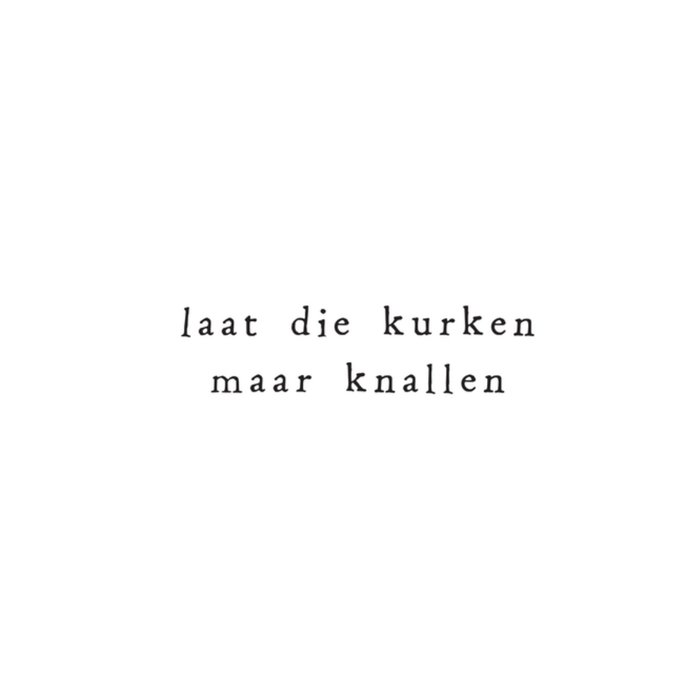 IKPAKJEIN | Nieuwe baan | Tekst