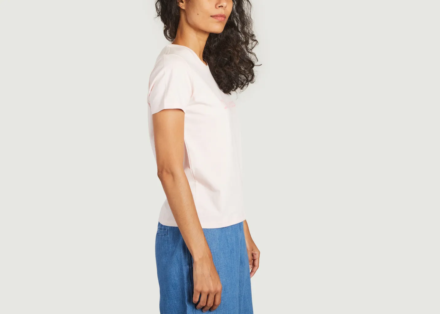 T-shirt Logo en coton biologique Repetto
