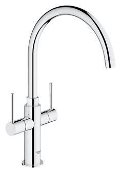 Grohe Ambi Cosmopolitan 1-gats keukenkraan m. hoge uitloop chroom