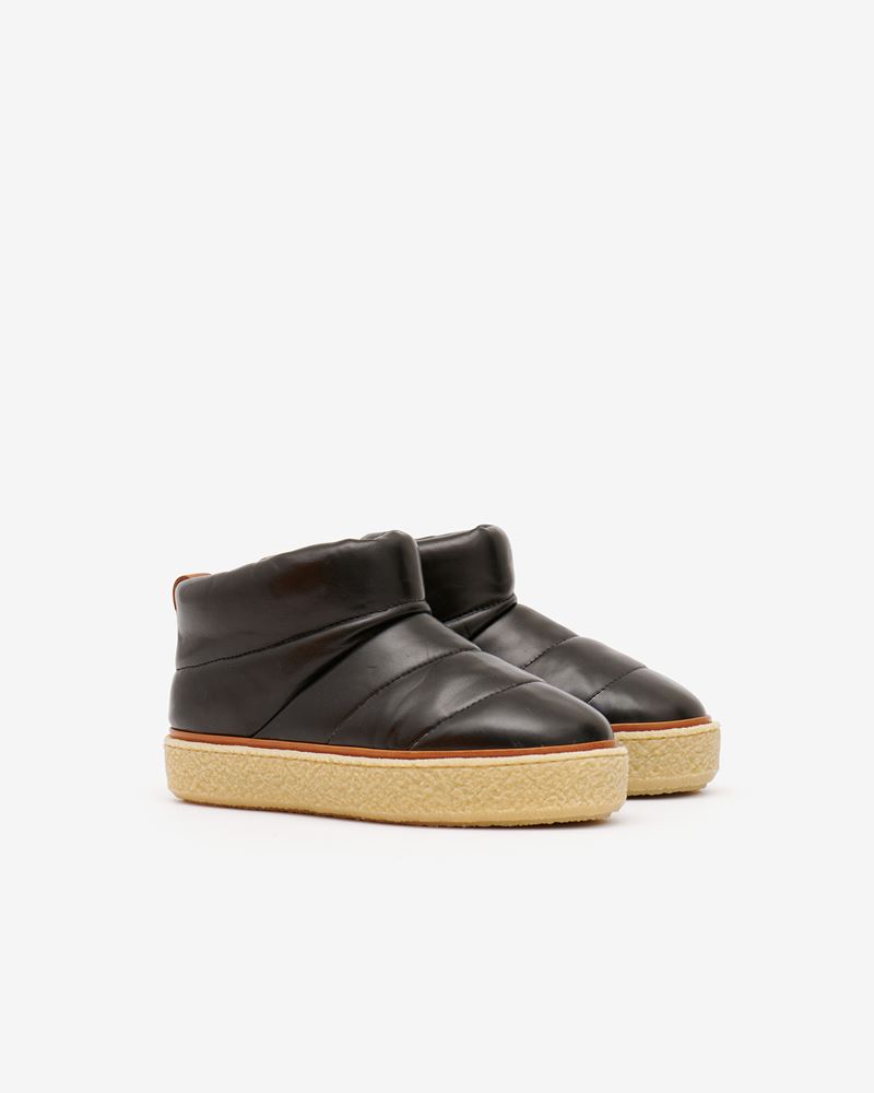 BOTTINES EN CUIR D'AGNEAU ESKEE
