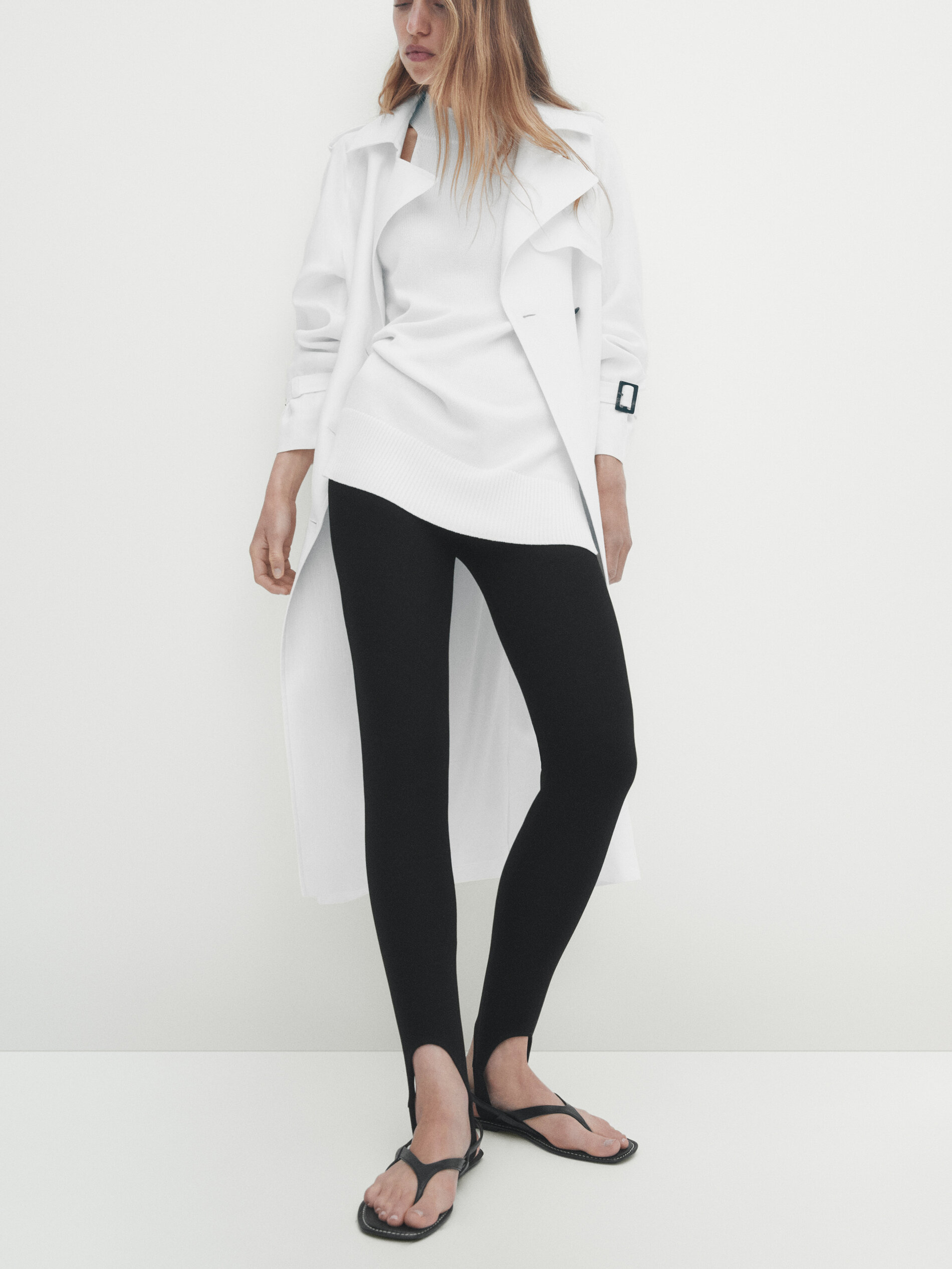 Leggings pretas Fuseau - PRETO
