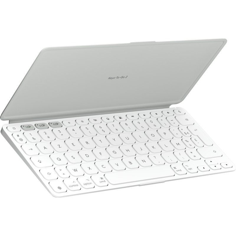 Logitech 920-013007 clavier pour tablette AZERTY Français Bluetooth Blanc