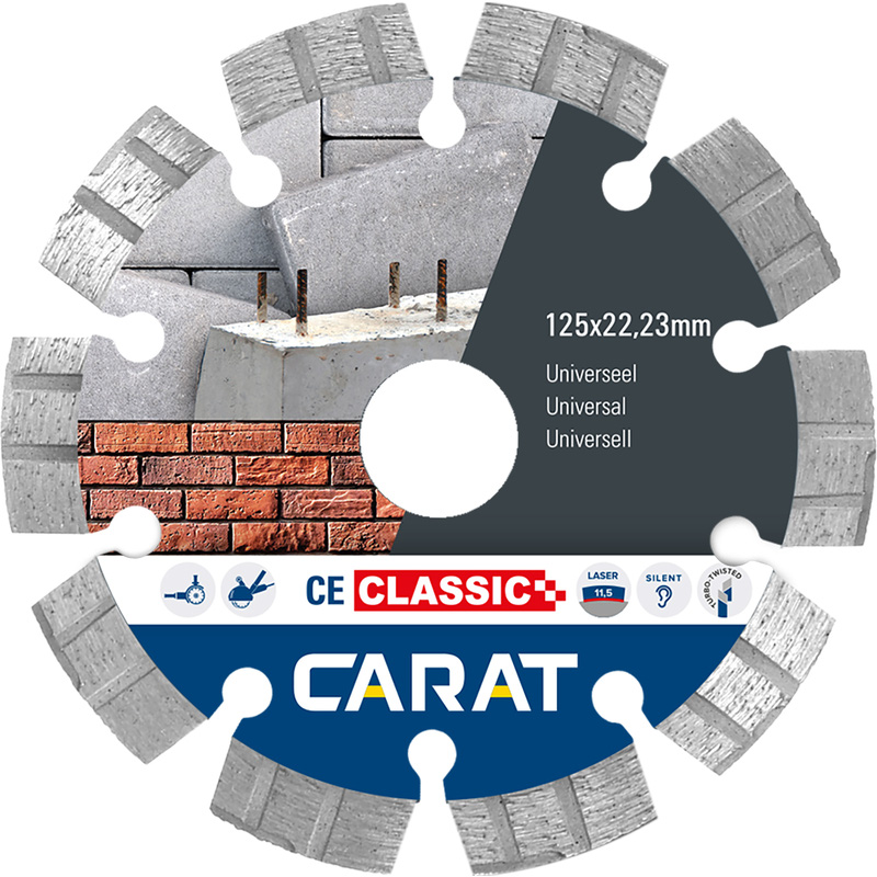 Carat diamantzaag universeel ce classic Ø115x22,23mm