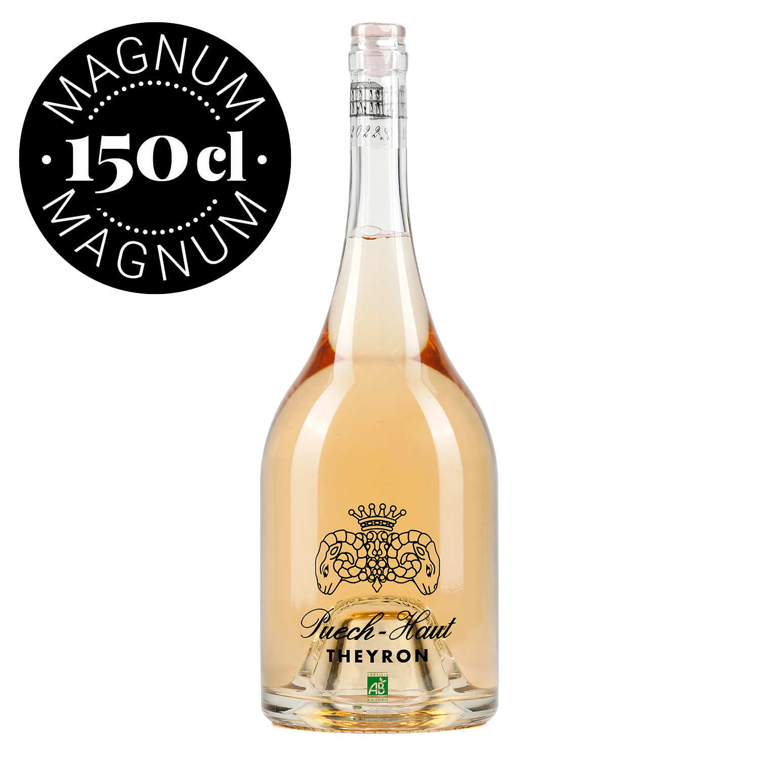Vin Rosé Puech Haut Theyron bio - IGP Pays d'Oc 13% - Magnum
