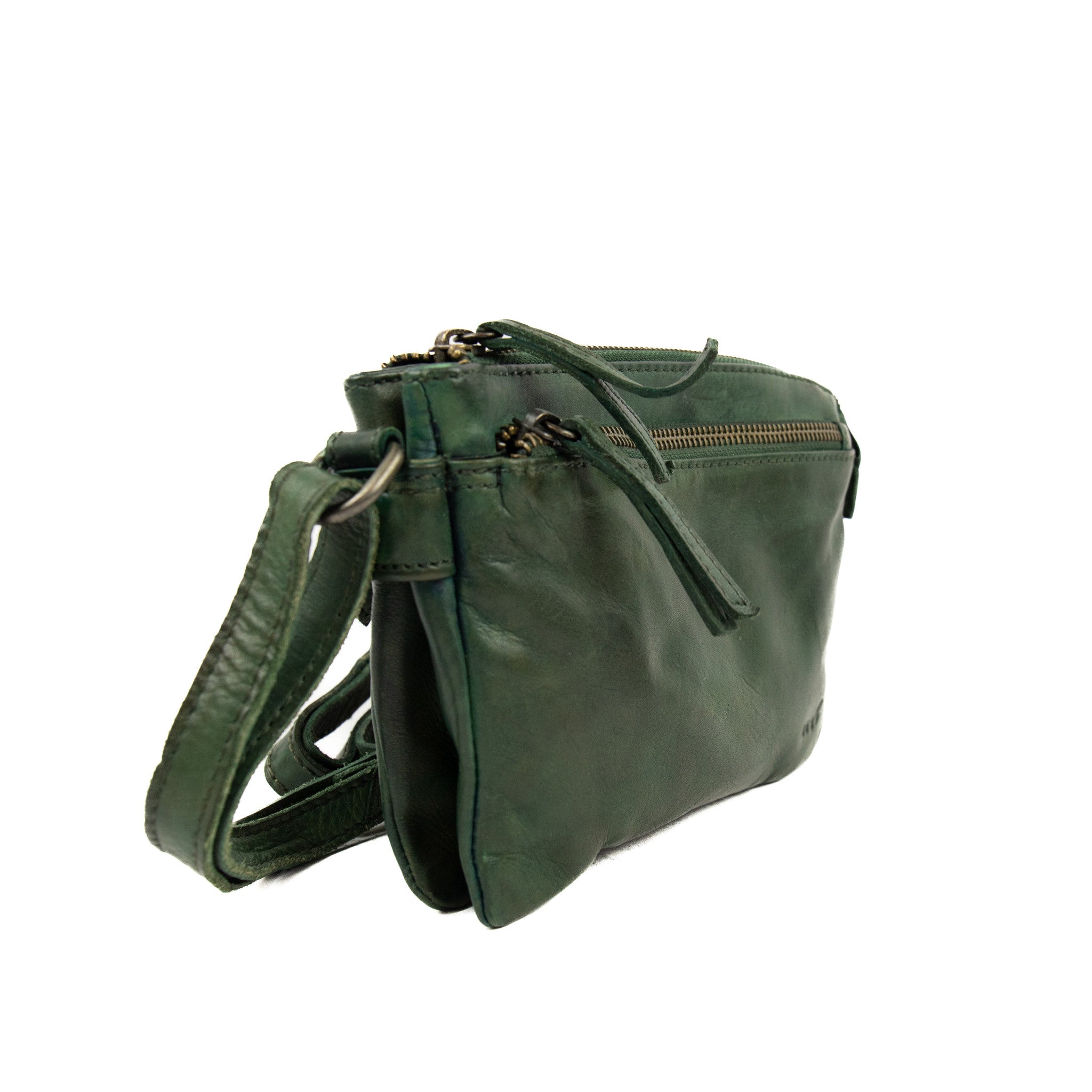 Schoudertasje 'Maithe' groen - CL 41703 Groen