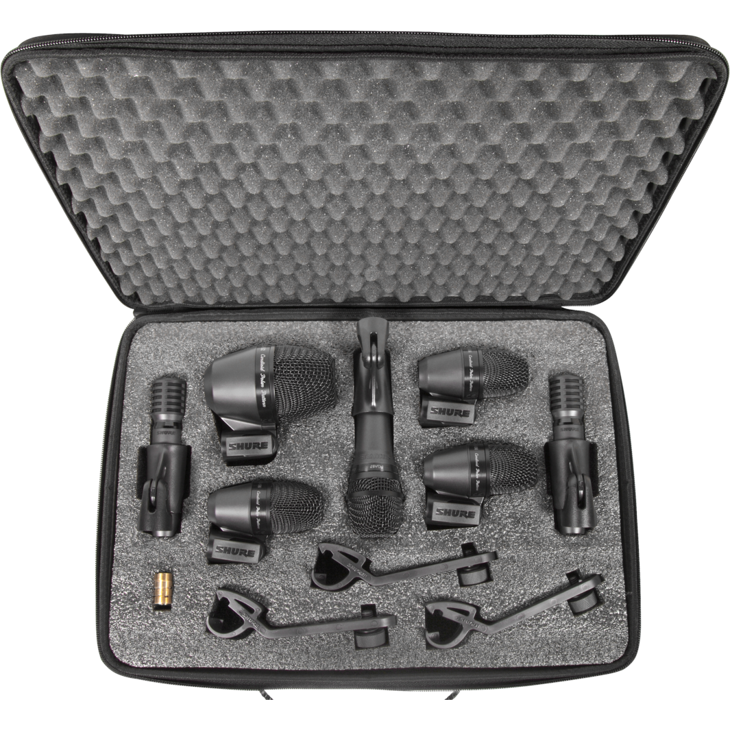 Shure PGADRUMKIT7 7-delige drummicrofoon-set