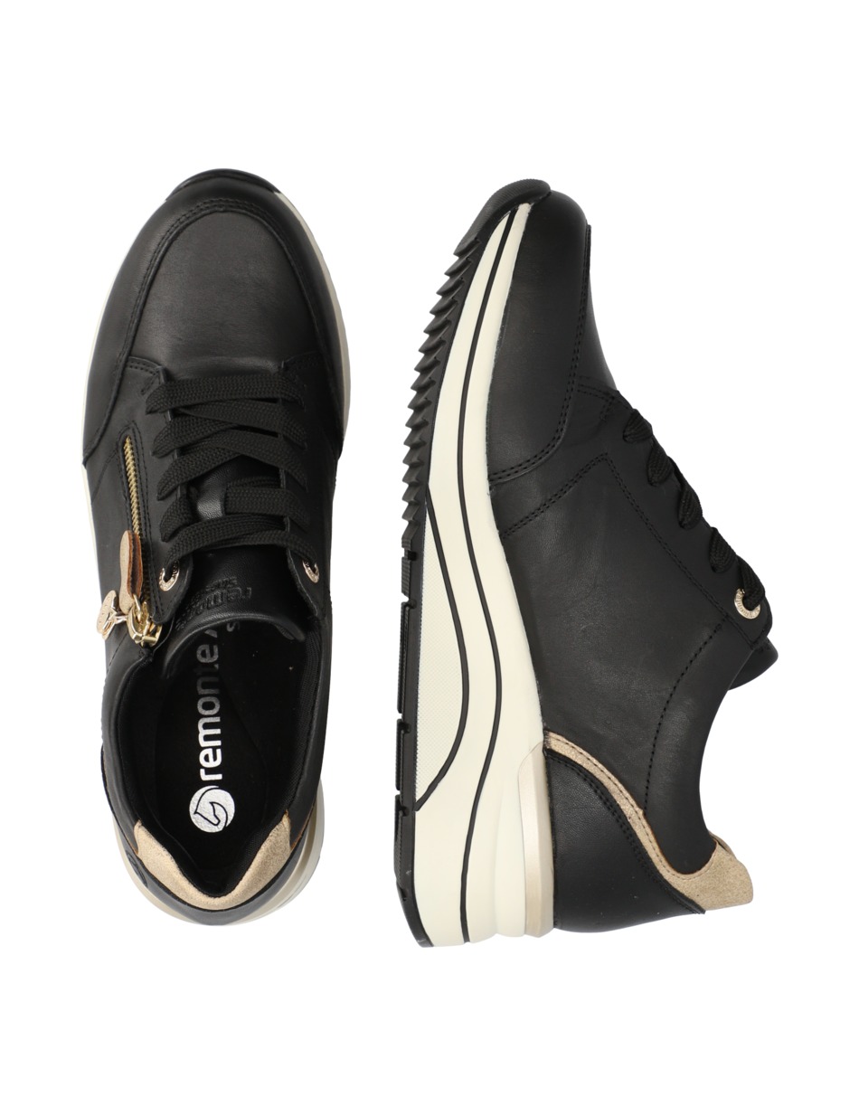 Lederkombination Sneaker