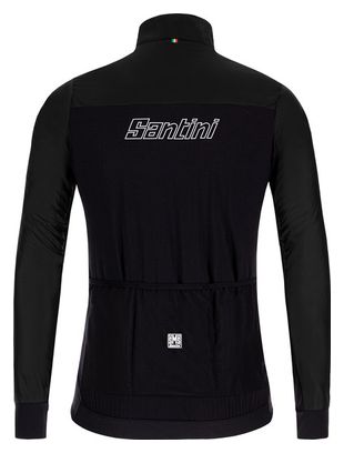 Veste Coupe-Vent Santini Redux Vigor Noir