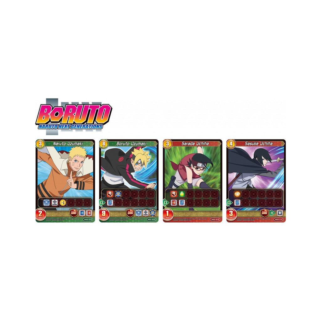 Naruto Boruto : Le Jeu de Cartes - Naruto Shippuden & Boruto Set 2