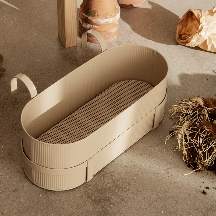 Ferm Living - Bau Balcony Box, cashmere