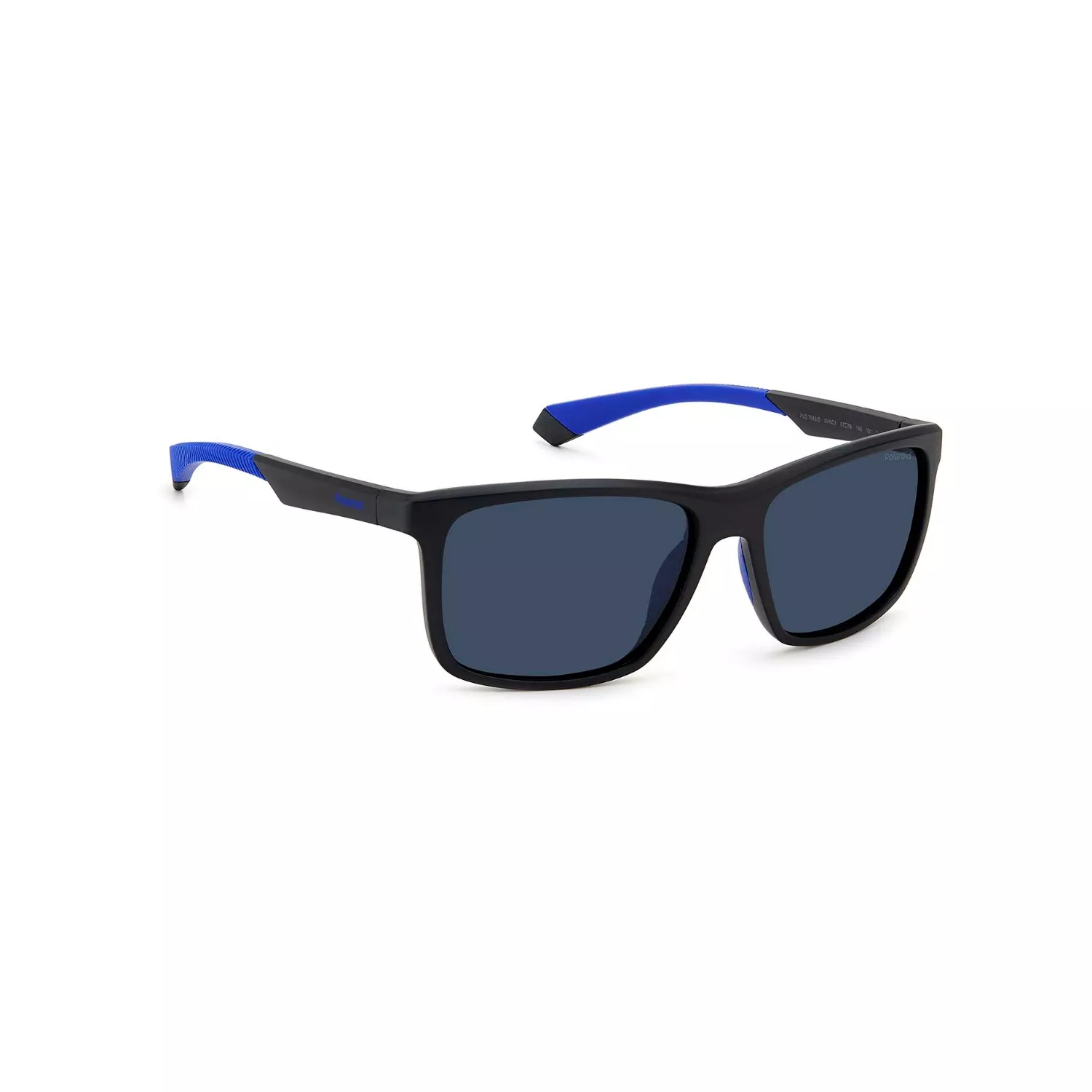 Polaroid Sport Matte Black Blue Solbrille 2051230VK57C3