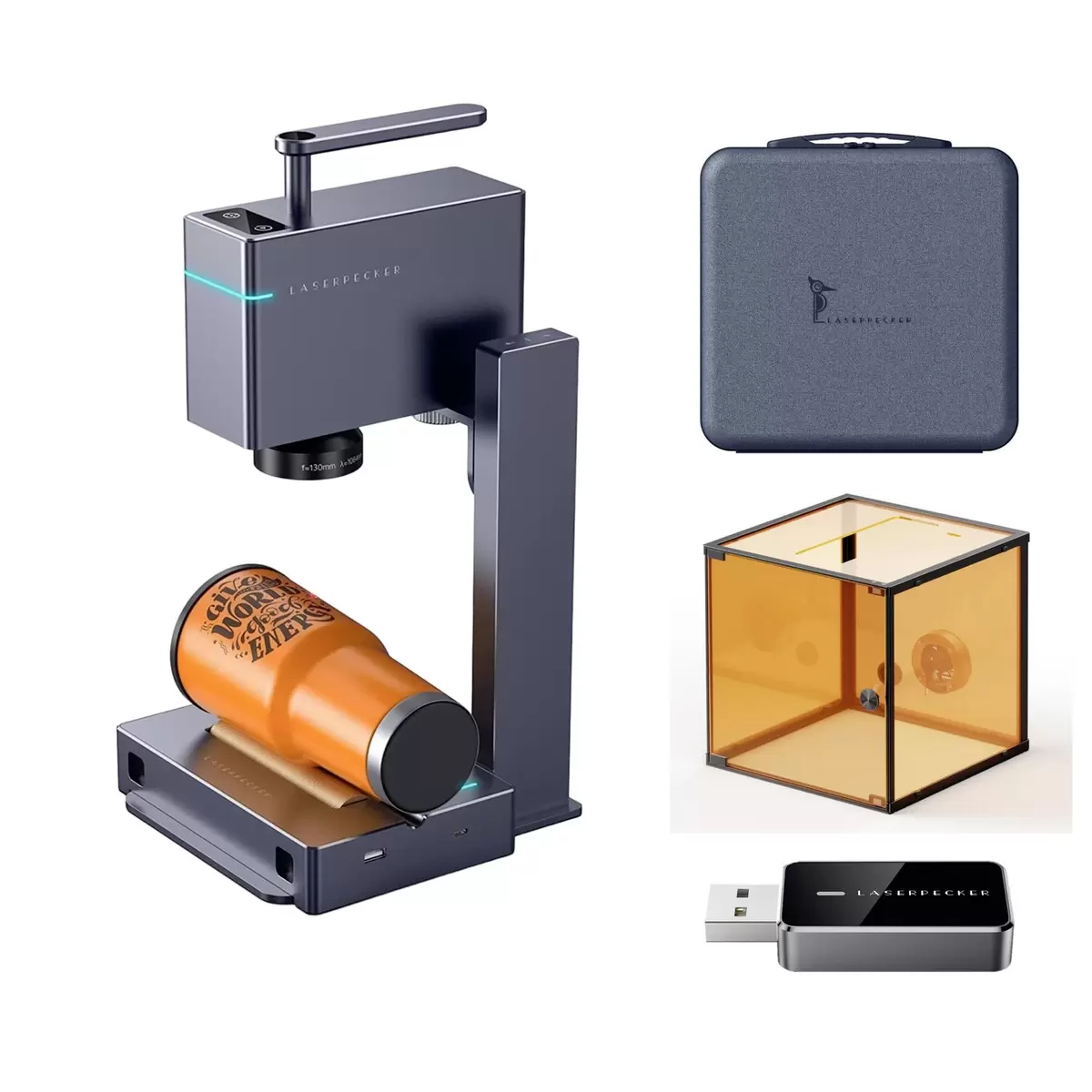 Lasergravur Laserpecker LP 3 Suit Set