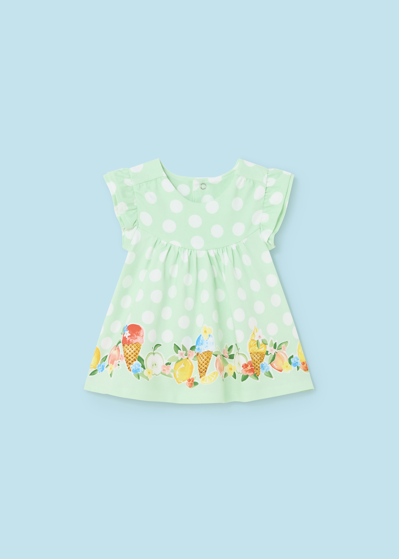 Vestido Better Cotton Newborn Nectar Printed