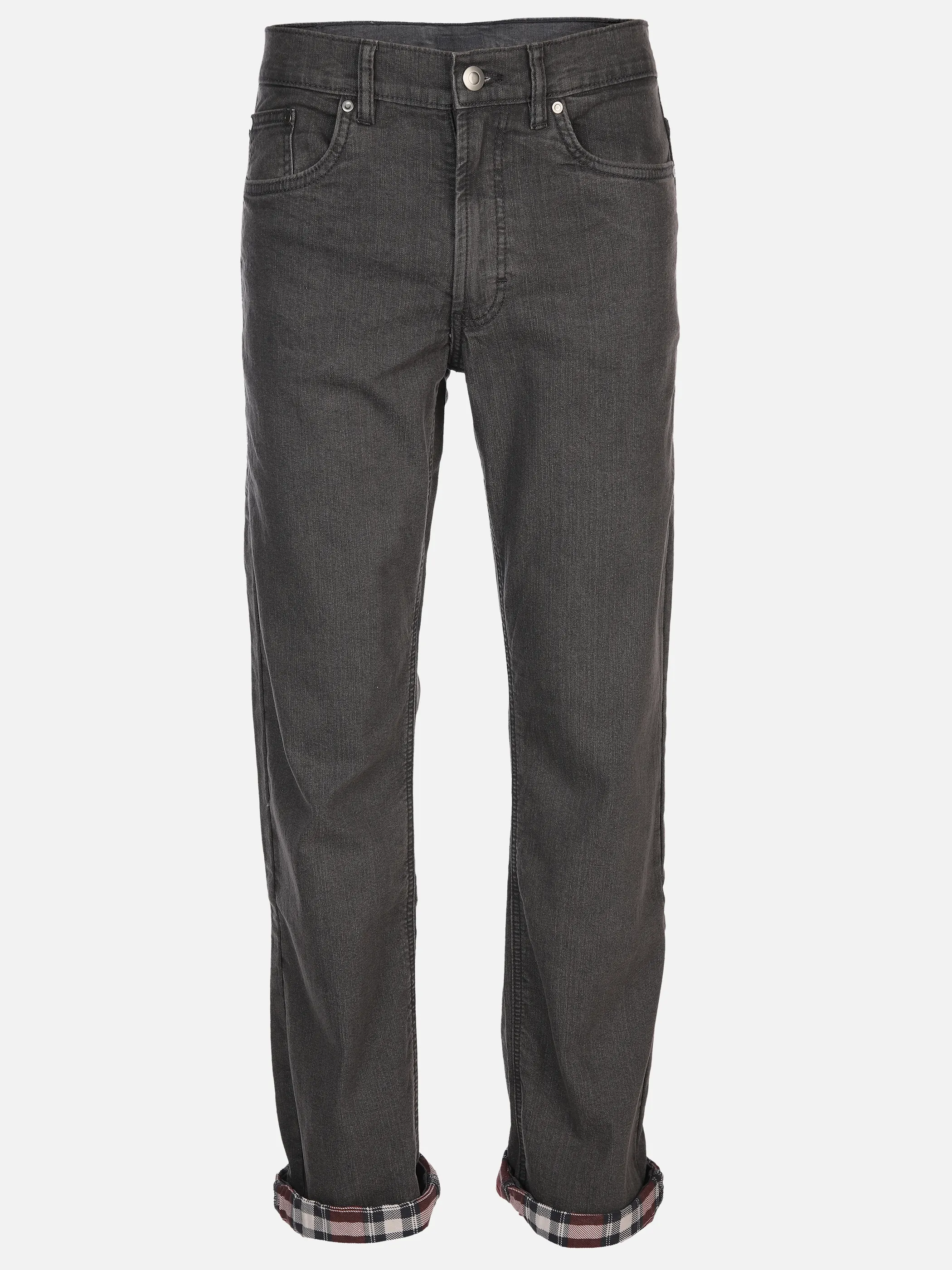 Herren Thermojeans mit kariertem Futter