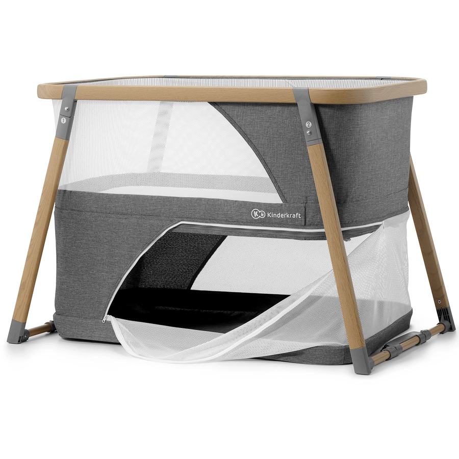 Kinderkraft Reisebett 4 in 1 SOFI grey