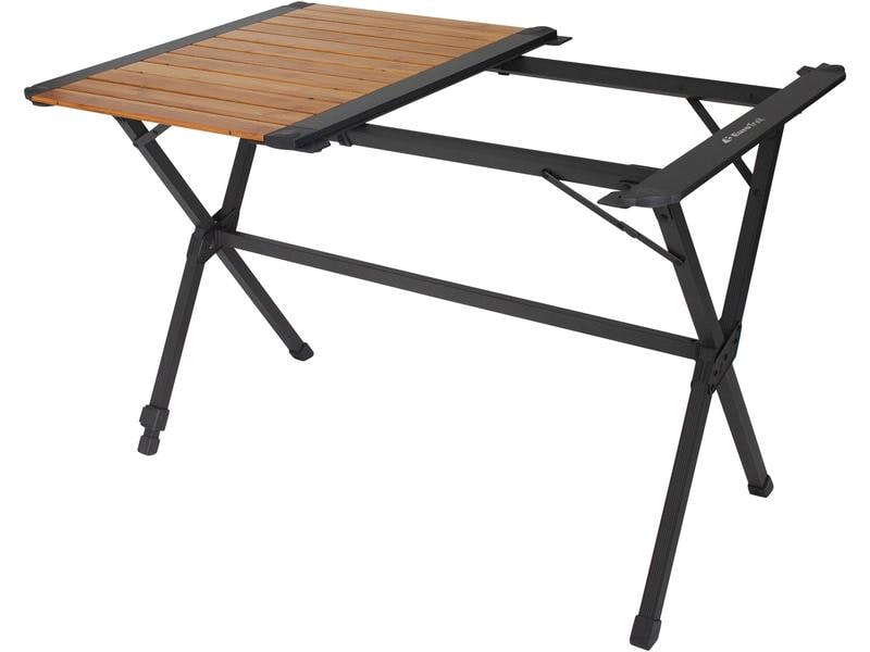 Eurotrail Campingtisch Chambery Bamboo 110 cm x 70 cm Camping-Esstisch