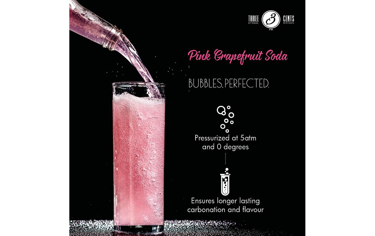 Soft-Drinks Pink Grapefruit Soda 6 x 0.2 lErfrischungsgetränk mit Geschmack nach Pink Grapefruit