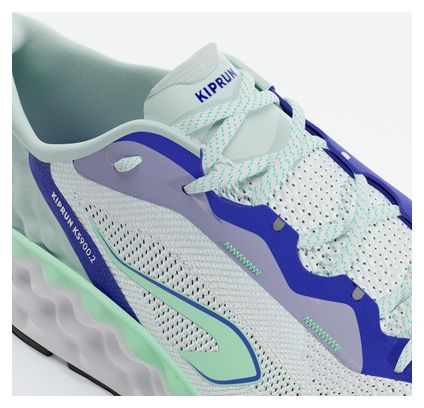 Chaussures Running Kiprun KS900.2 Blanc/Vert Homme