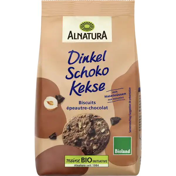 Bio Dinkel Schoko Kekse Bioland