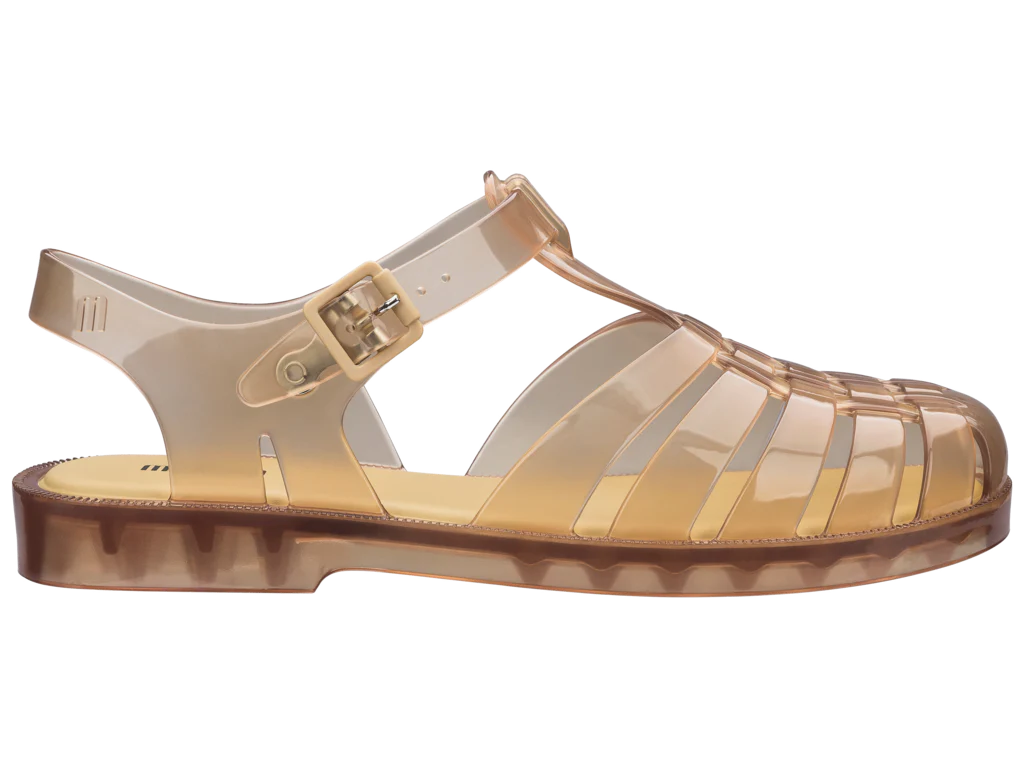 Melissa  Possession badesandal - brun/guld