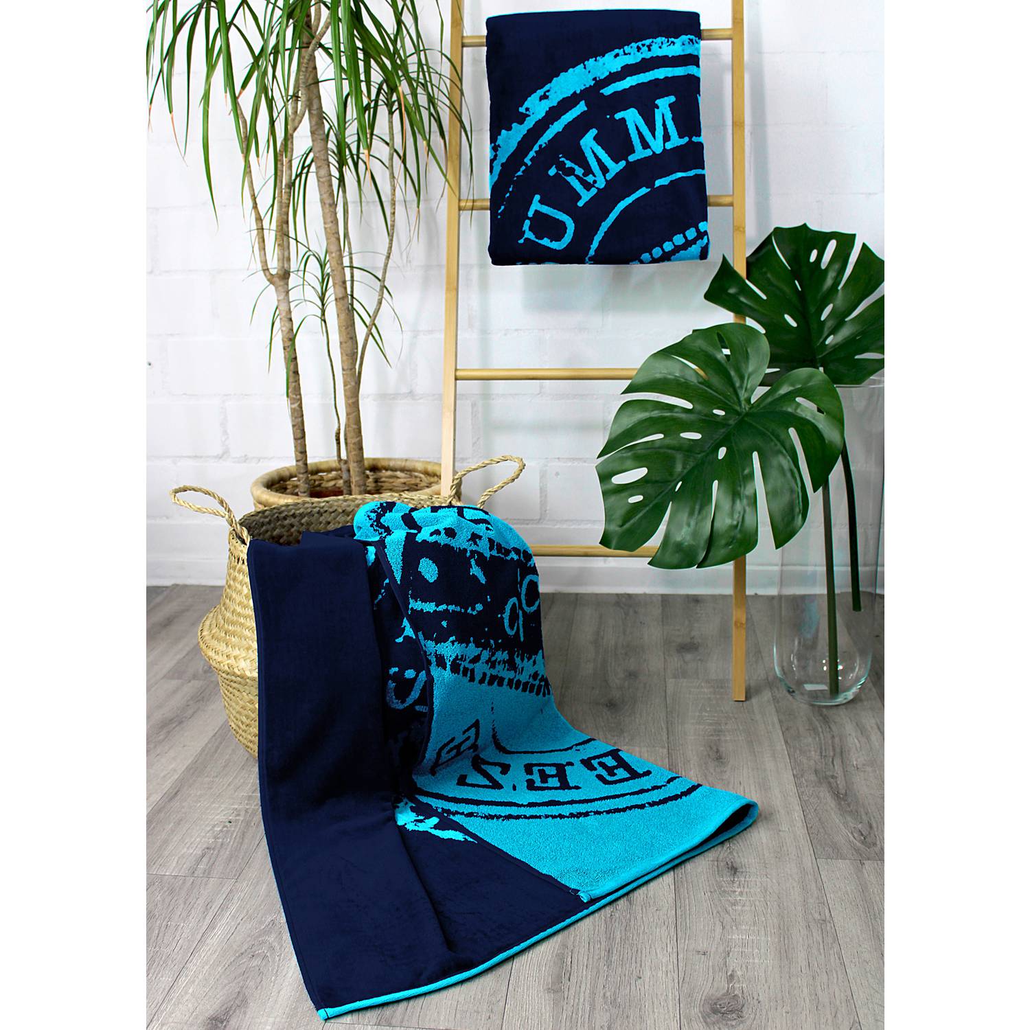Velours Strandtuch