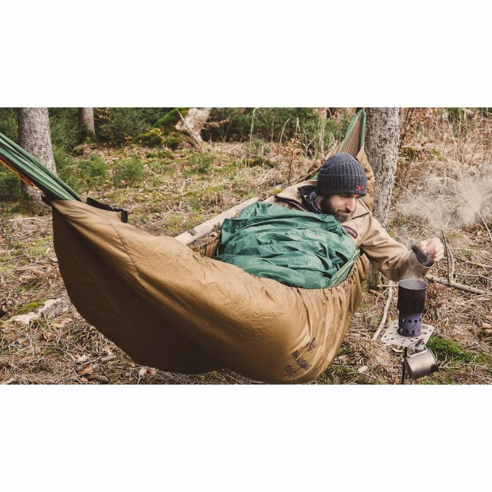Topquilt protection thermique au dessus du hamac
