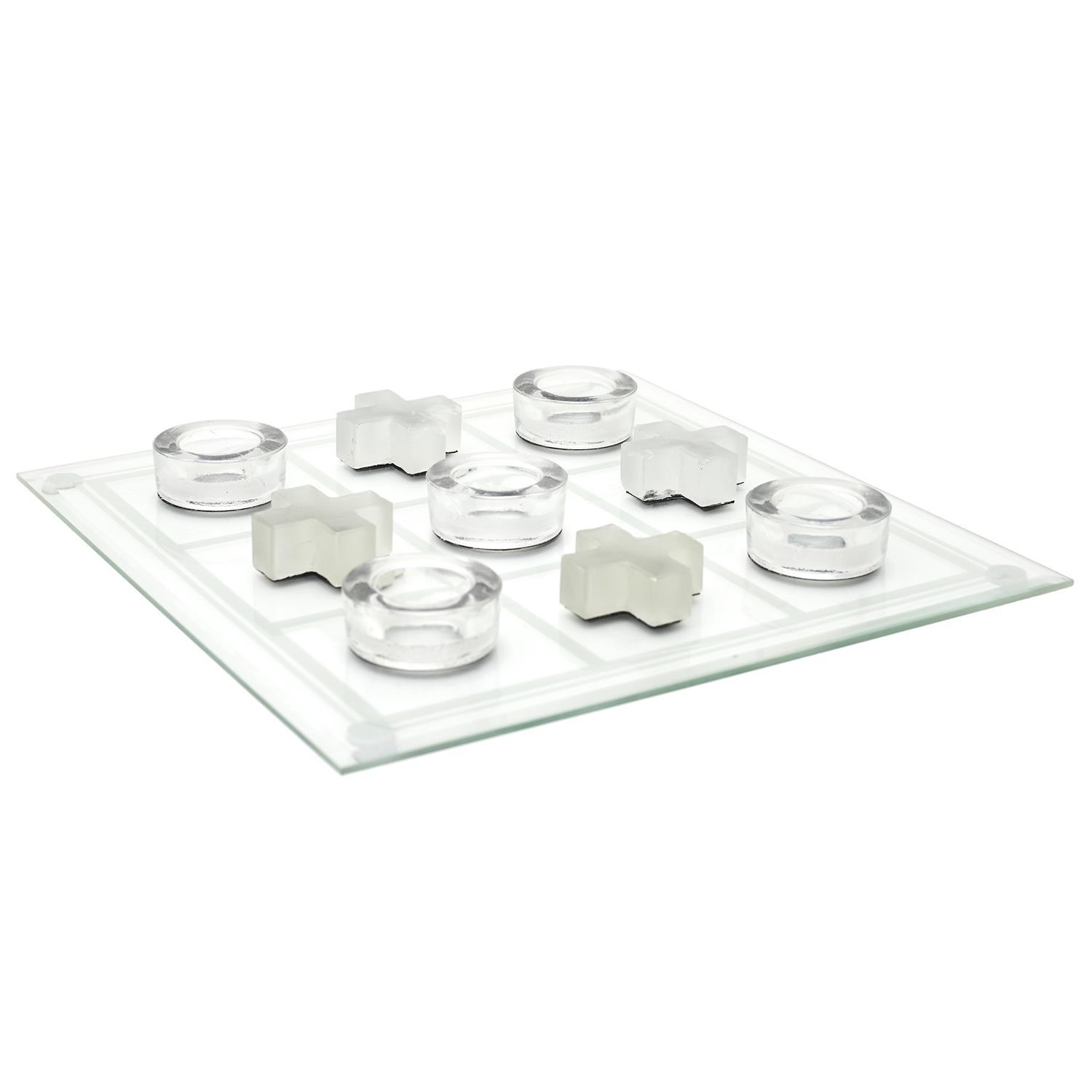 JEU TIC TAC TOE VERRE