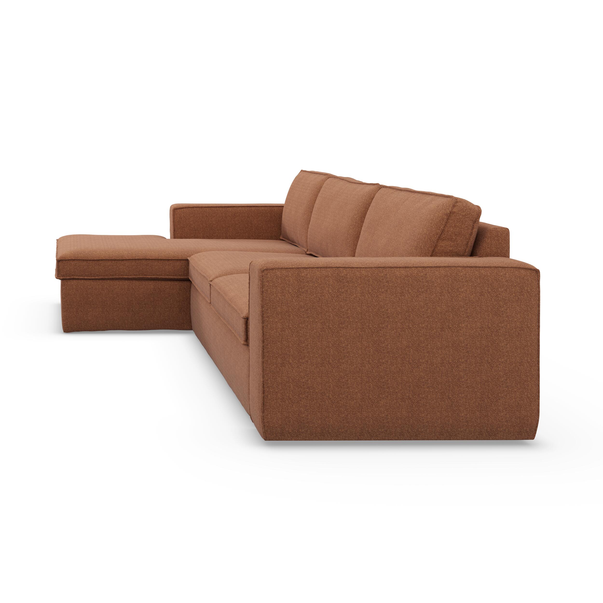 Runar venstrevendt sofa med chaiselong