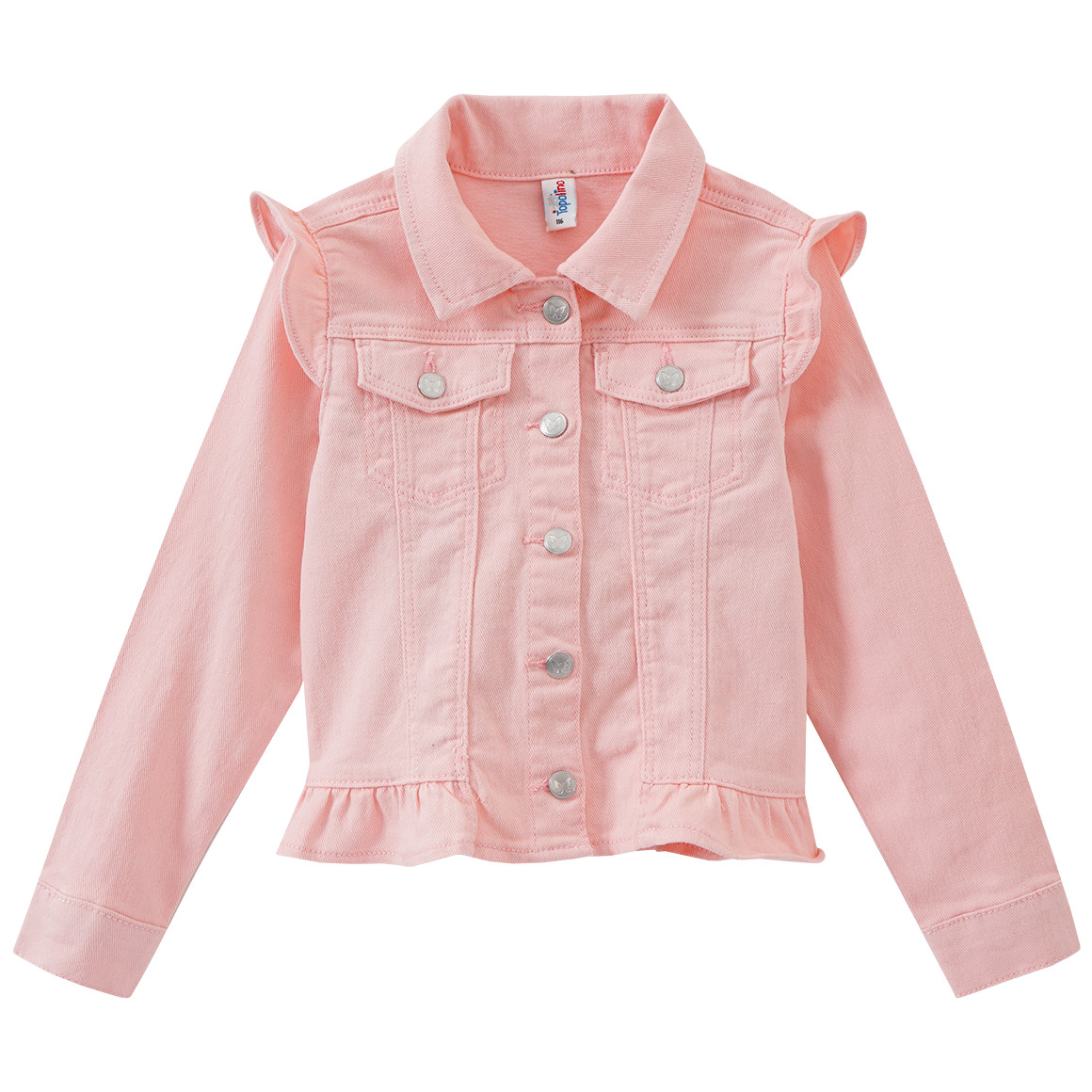 Topolino Mädchen Jacke im Denim-Look rosa