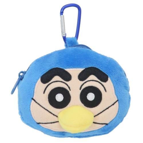 T'S Factory - Crayon Shin-Chan Pluche Pouch met karabijnhaak (Penguin)