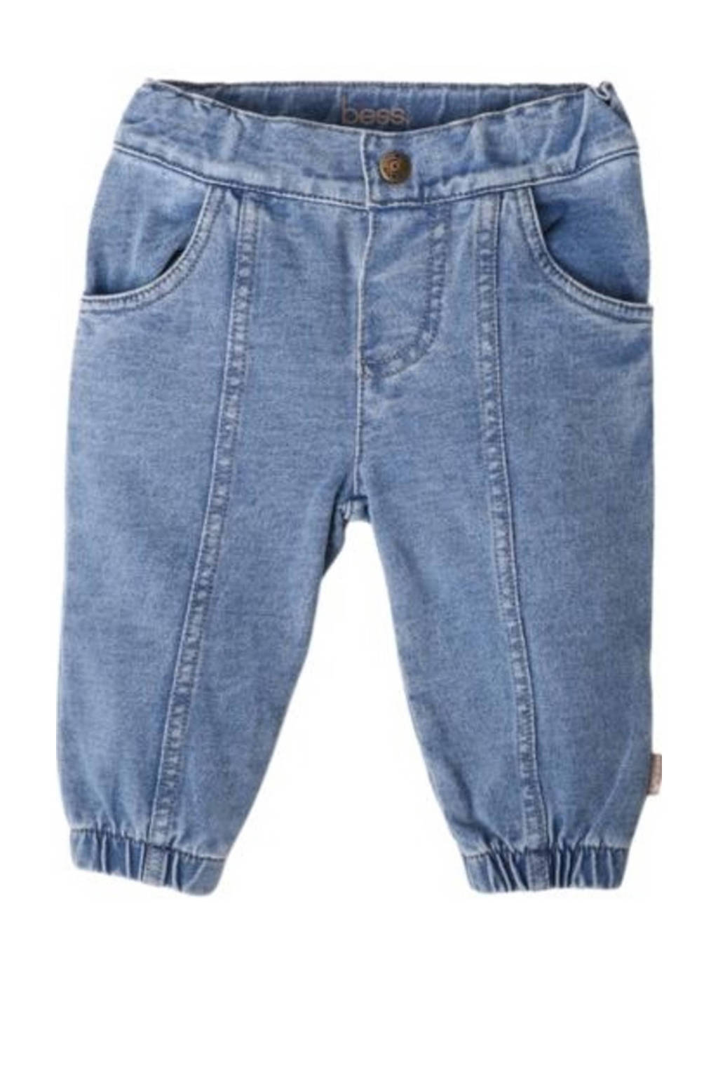 BESS baby regular fit jeans stone wash