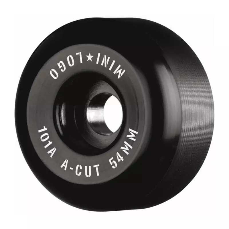Roues skate MINI LOGO (jeu de 4) 54mm a-cut ii 101a black
