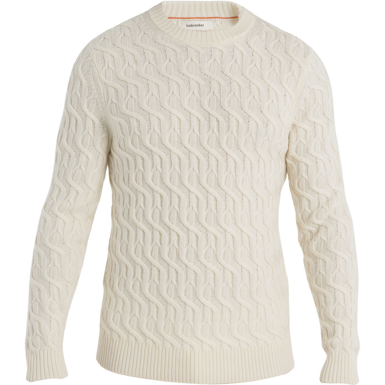 Icebreaker Herren Cable Knit Crewe Pullover