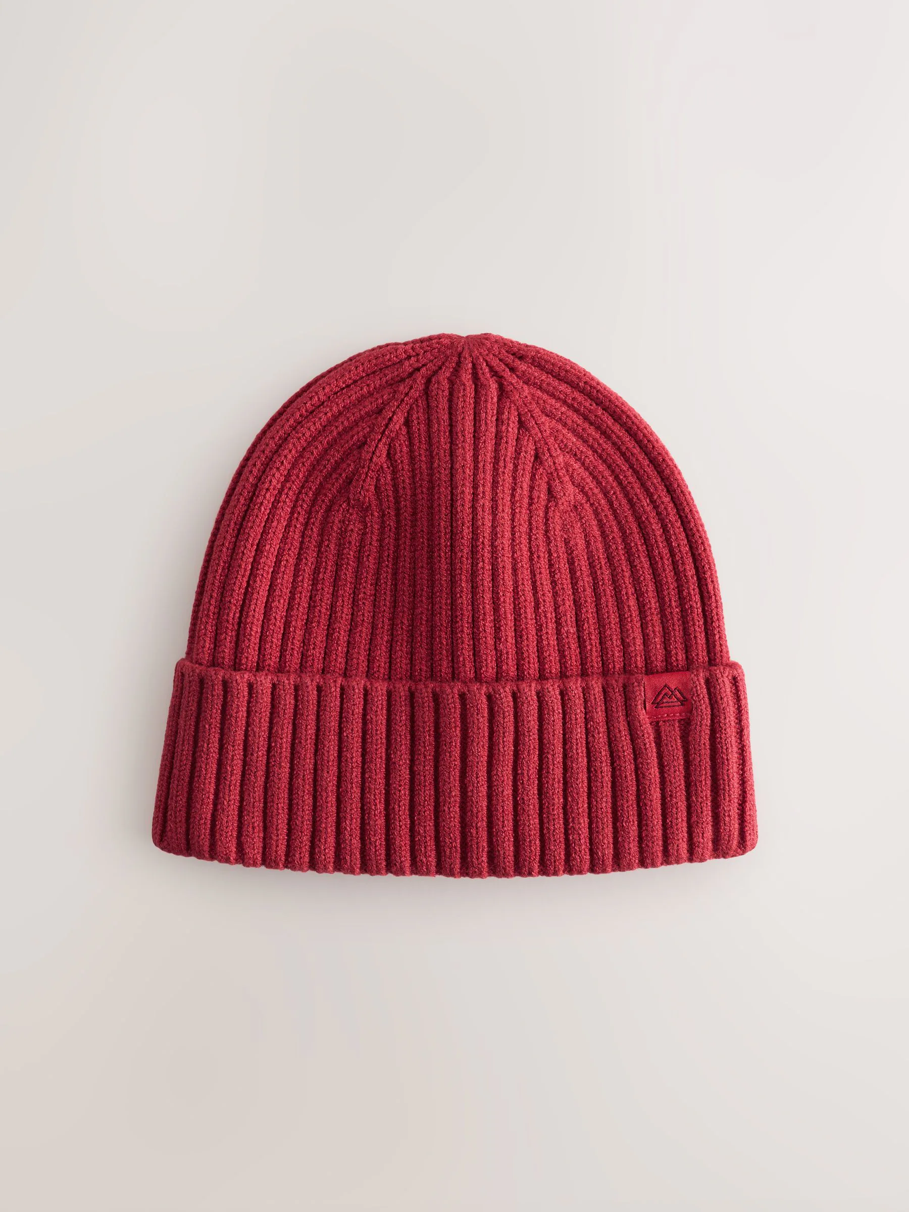 Rood - Gebreide beanie-muts (1-16jr)