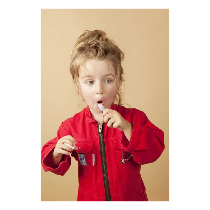 Nailmatic Kids Rollette brillant à lèvres framboise - 6,5 ml | Rouge framboise
